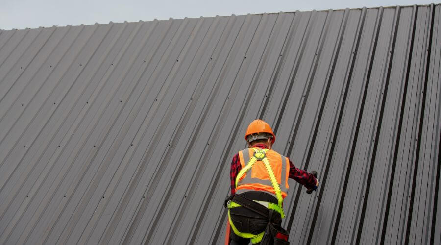 Professional metal roof installation services in Erie, PA